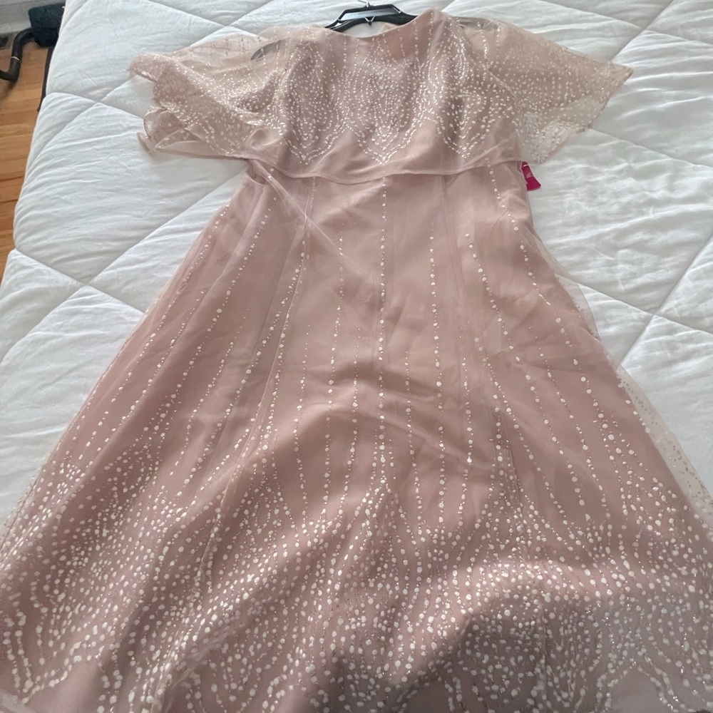 Gabby Skye sheer dress size 14 Junior